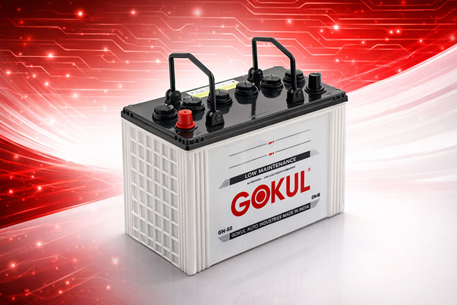 Gokul Automotive Battery GN80
